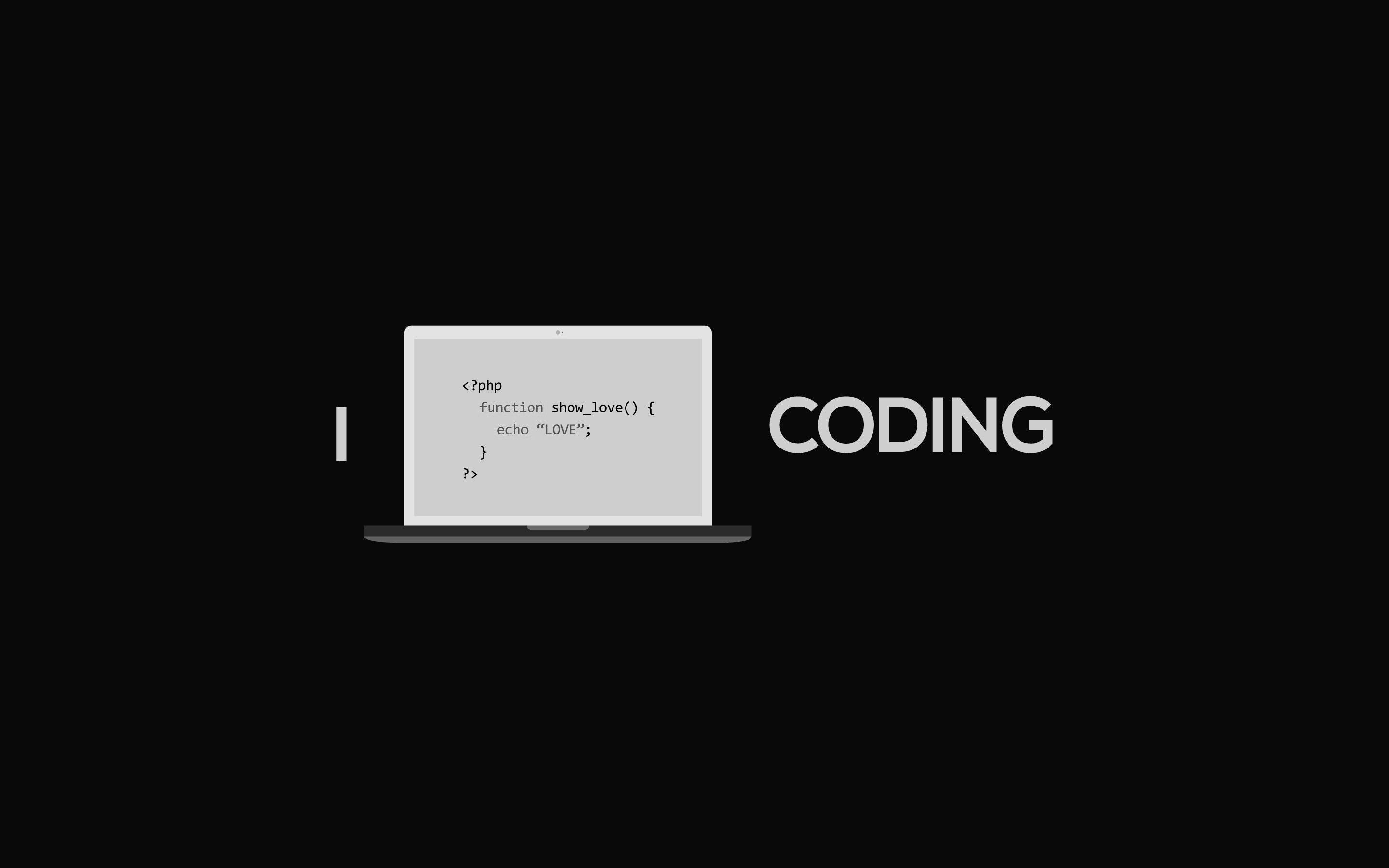 Download 4k Programming Grey Cloud Wallpaper