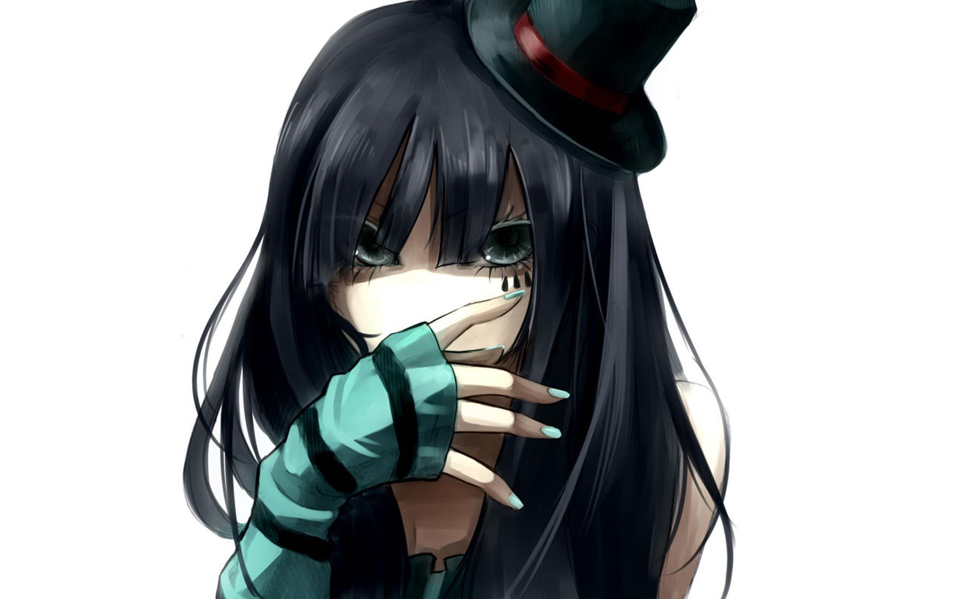 Punk Anime Girl Black Hairanime Awe.blogspot.com