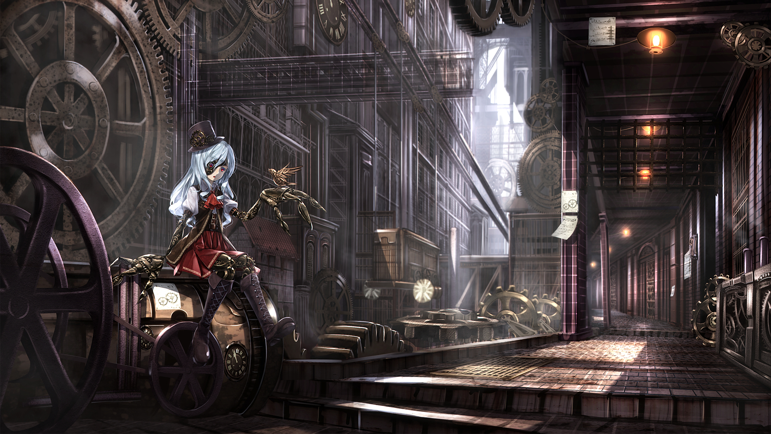 Steam Punk Anime Background .wallpapertip.com