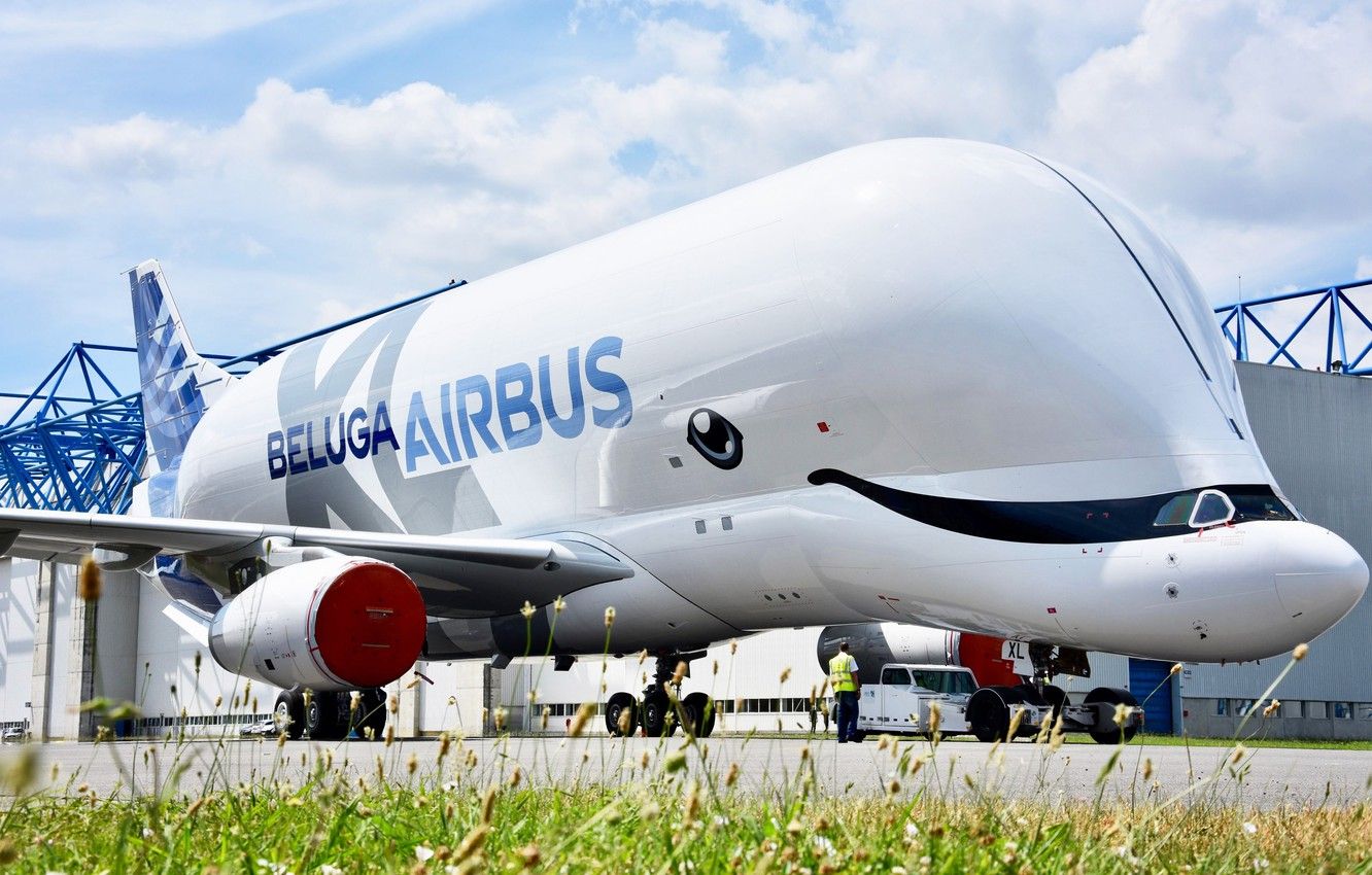 Airbus a 300 605 st Beluga Plane Sky [1920x1080] : r/wallpaper