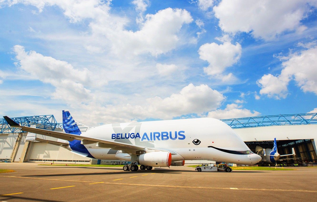 Airbus a 300 605 st Beluga Plane Sky [1920x1080] : r/wallpaper