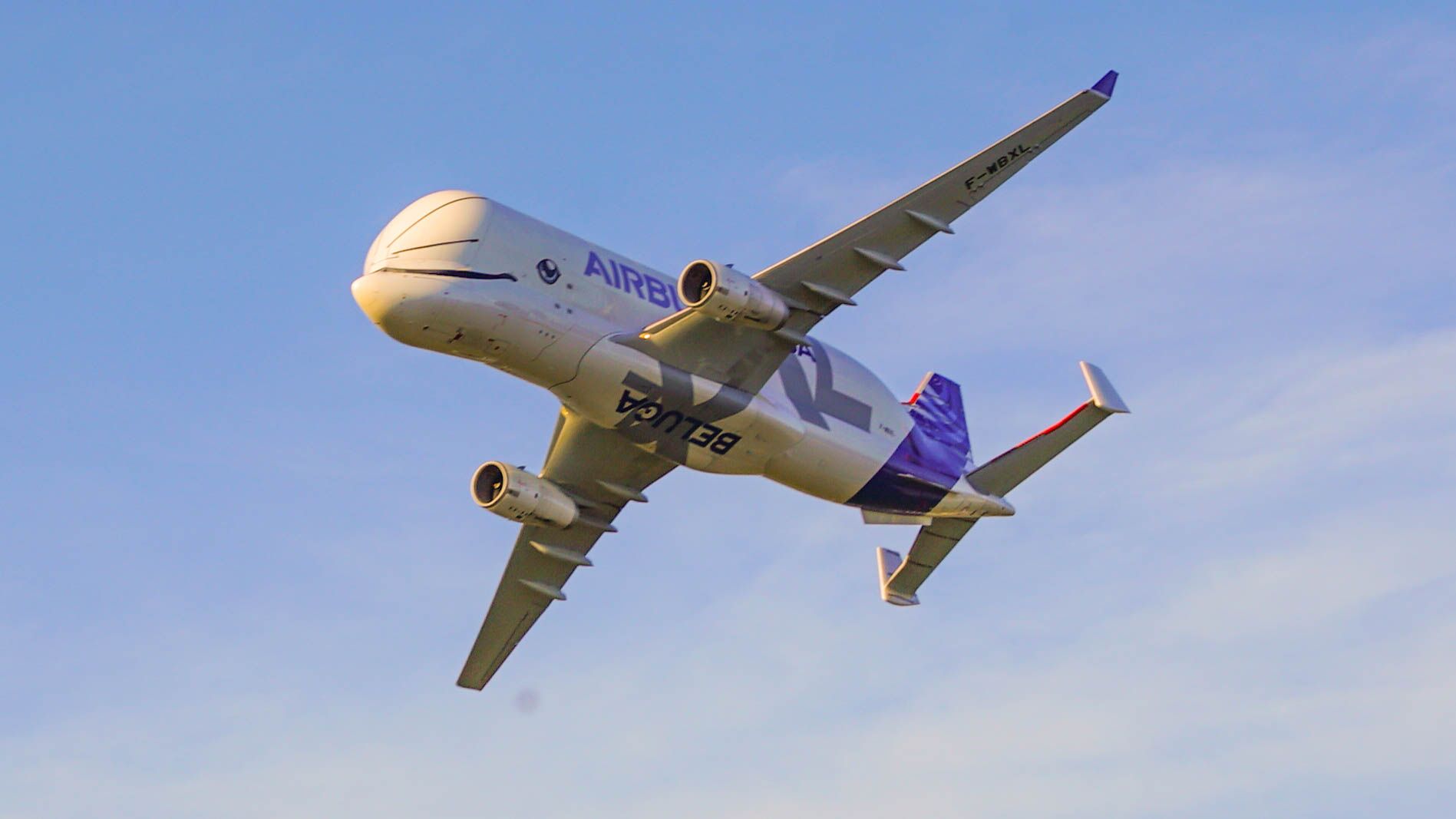 Airbus a 300 605 st Beluga Plane Sky [1920x1080] : r/wallpaper