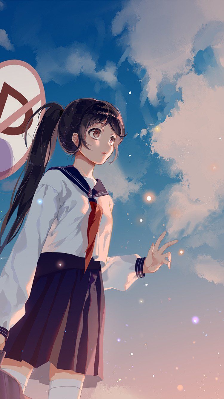 Anime Girl Wallpaper Happy Wallpaper HD