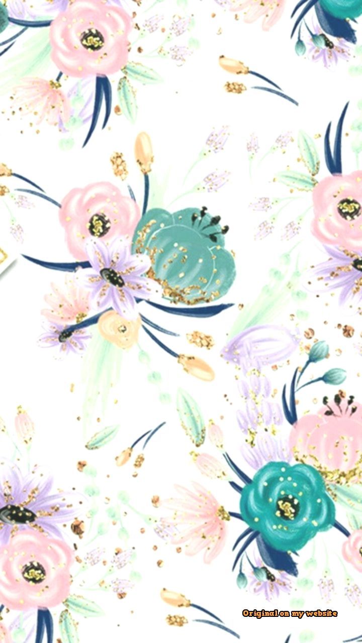 Flower Pattern iPhone Wallpaper on .wallpaper.dog