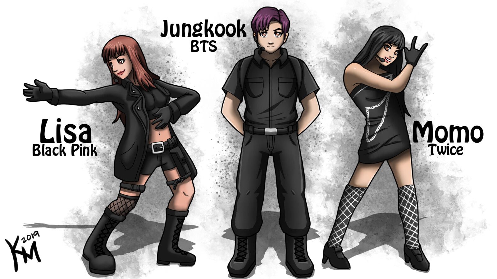 Lisa And Jungkook Wallpaper