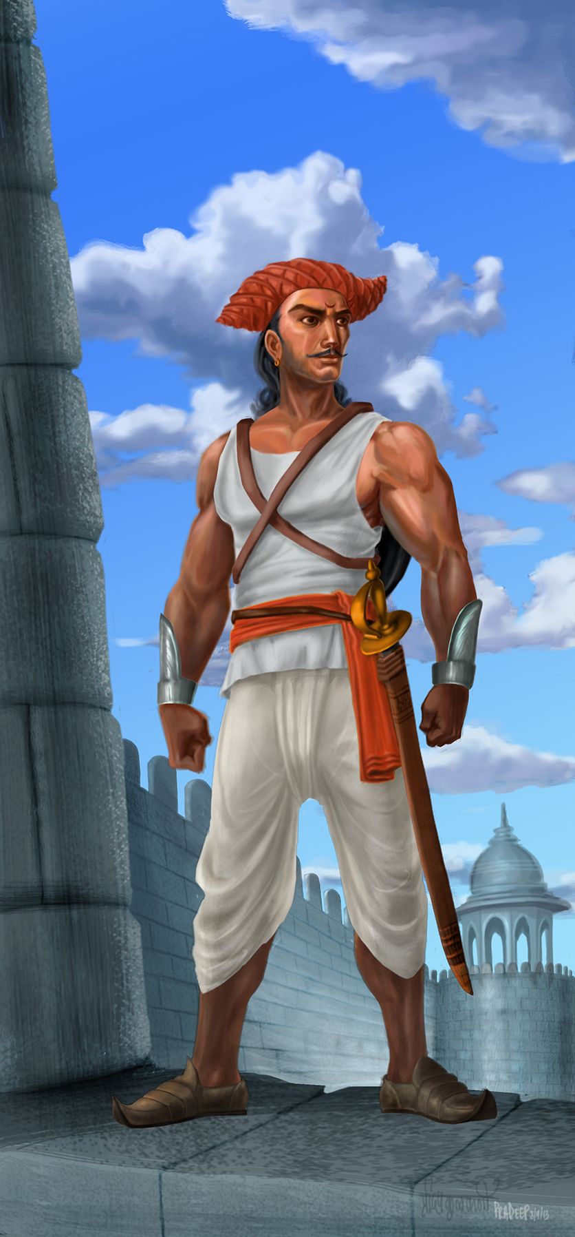 Maratha Warrior #animatorpradeep72 .com