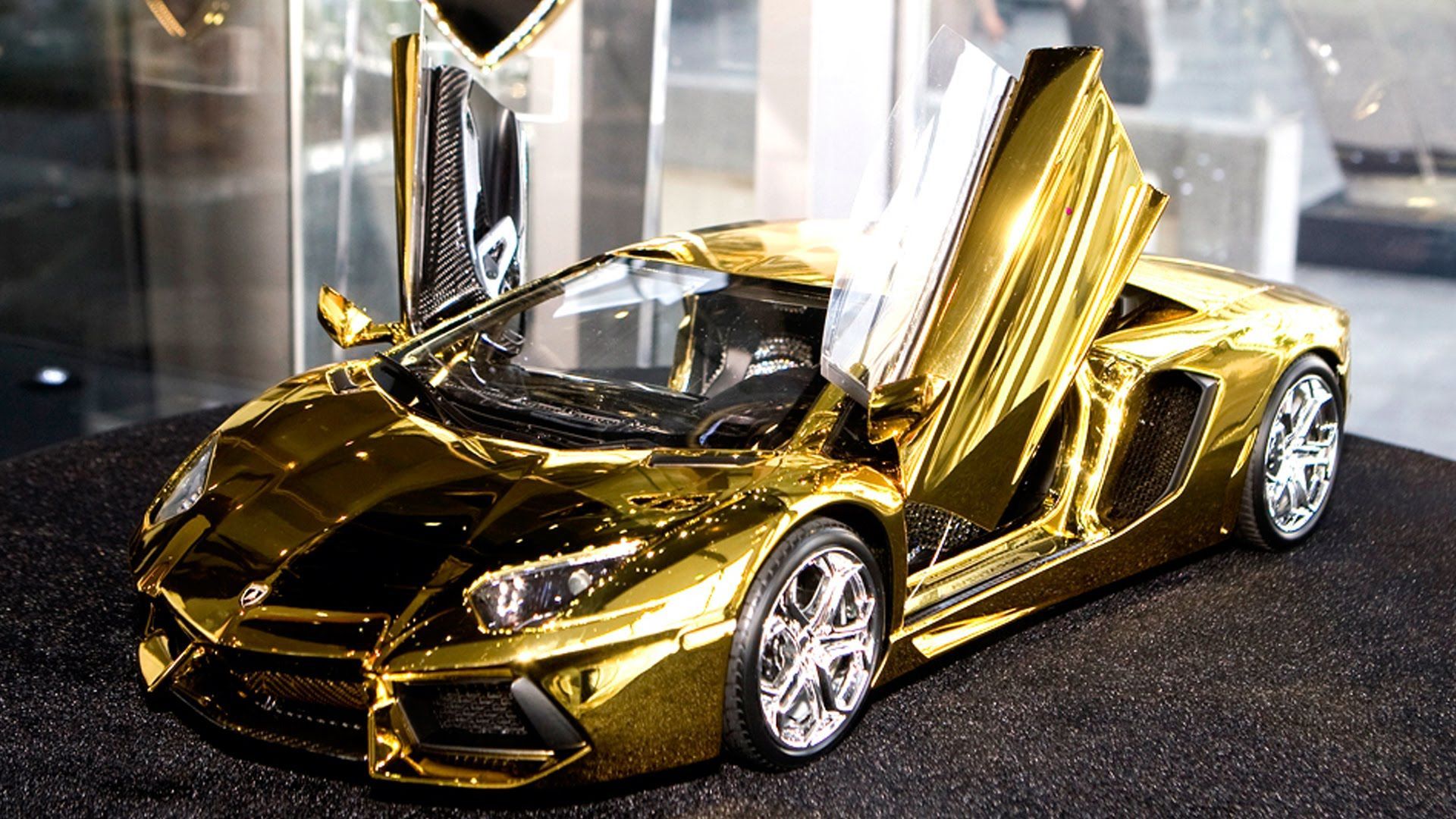 Gold lamborghini, World expensive car .com