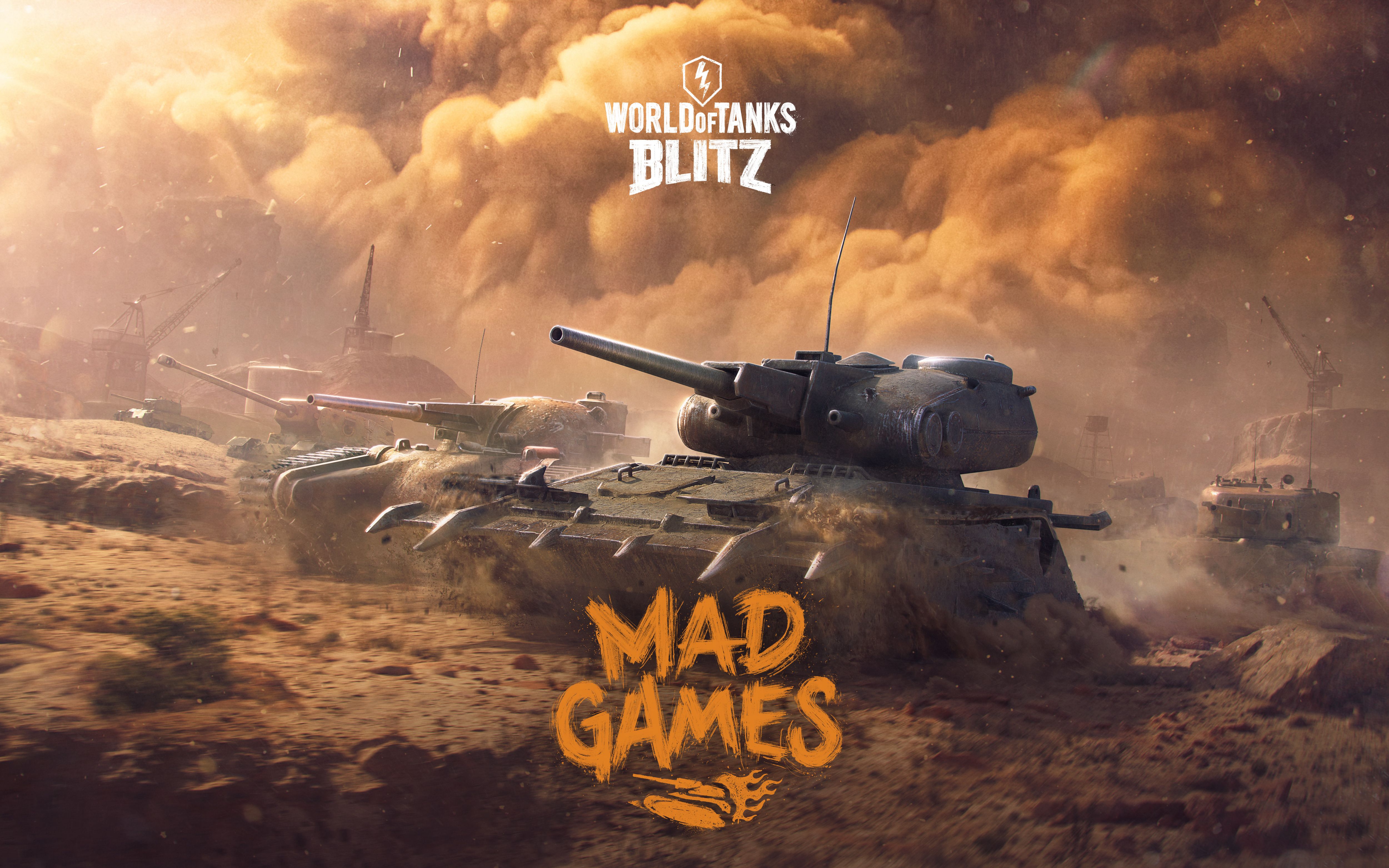 World Of Tanks Blitz Mad Games 2018 5k 2048x1152 Resolution HD 4k Wallpaper, Image, Background, Photo and Picture