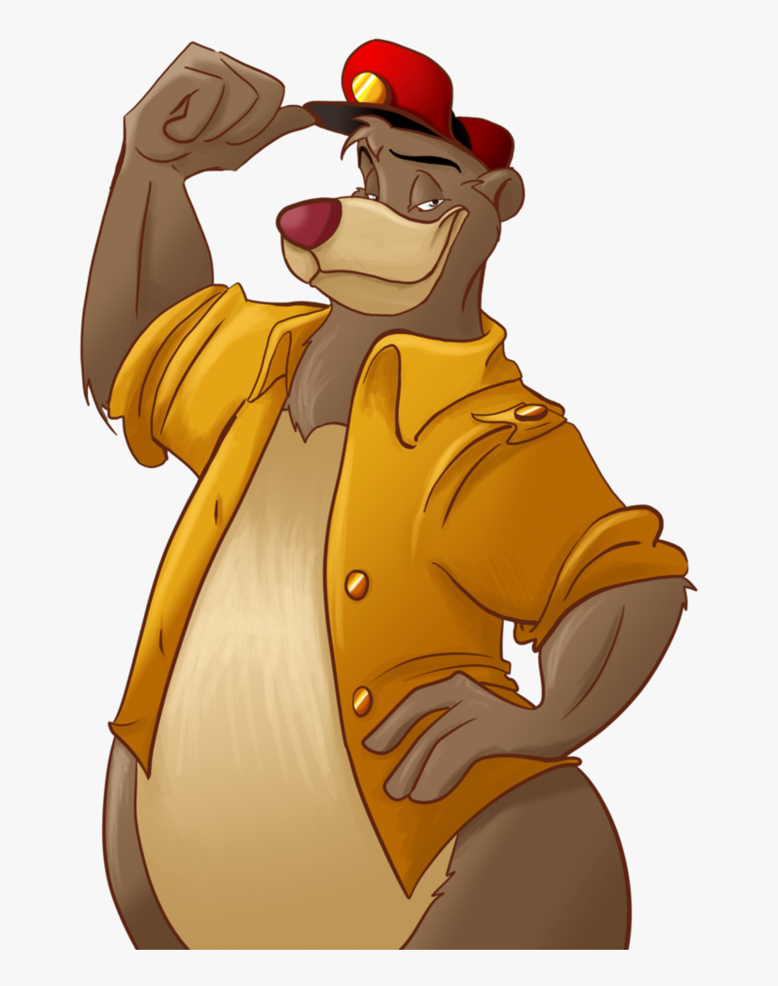 Talespin Baloo Cartoon, HD Png Download .pngitem.com