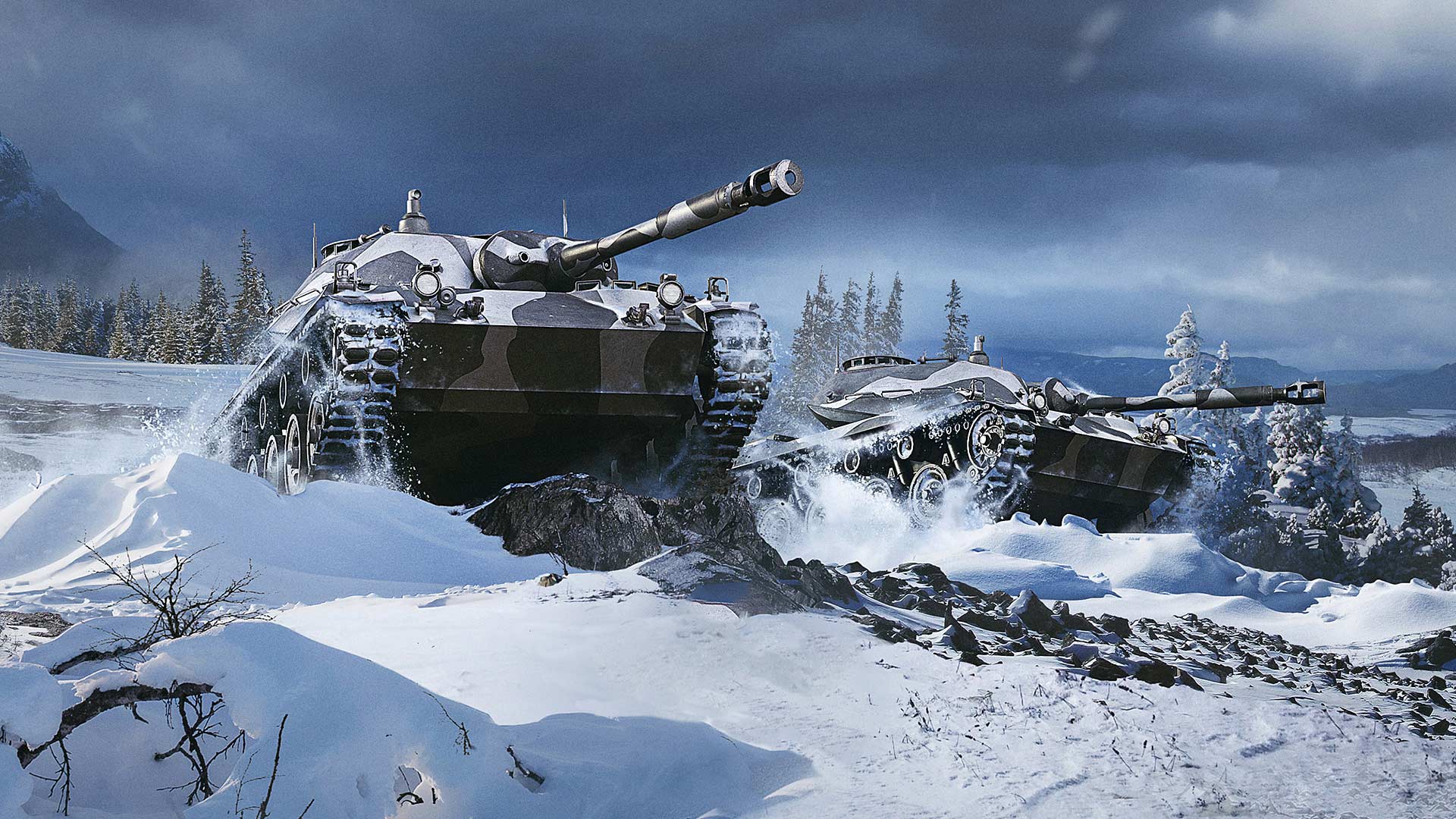 Wallpaper from World of Tanks Blitz .gamepressure.com