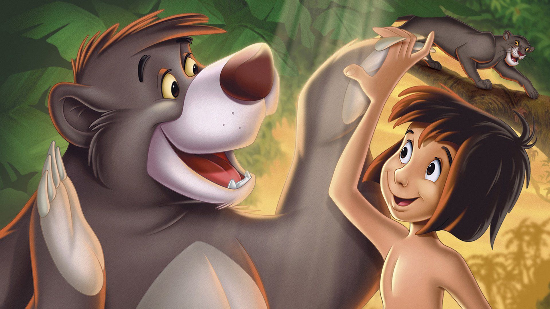 BALOO & MOWGLI The Jungle Book, 1967 .com