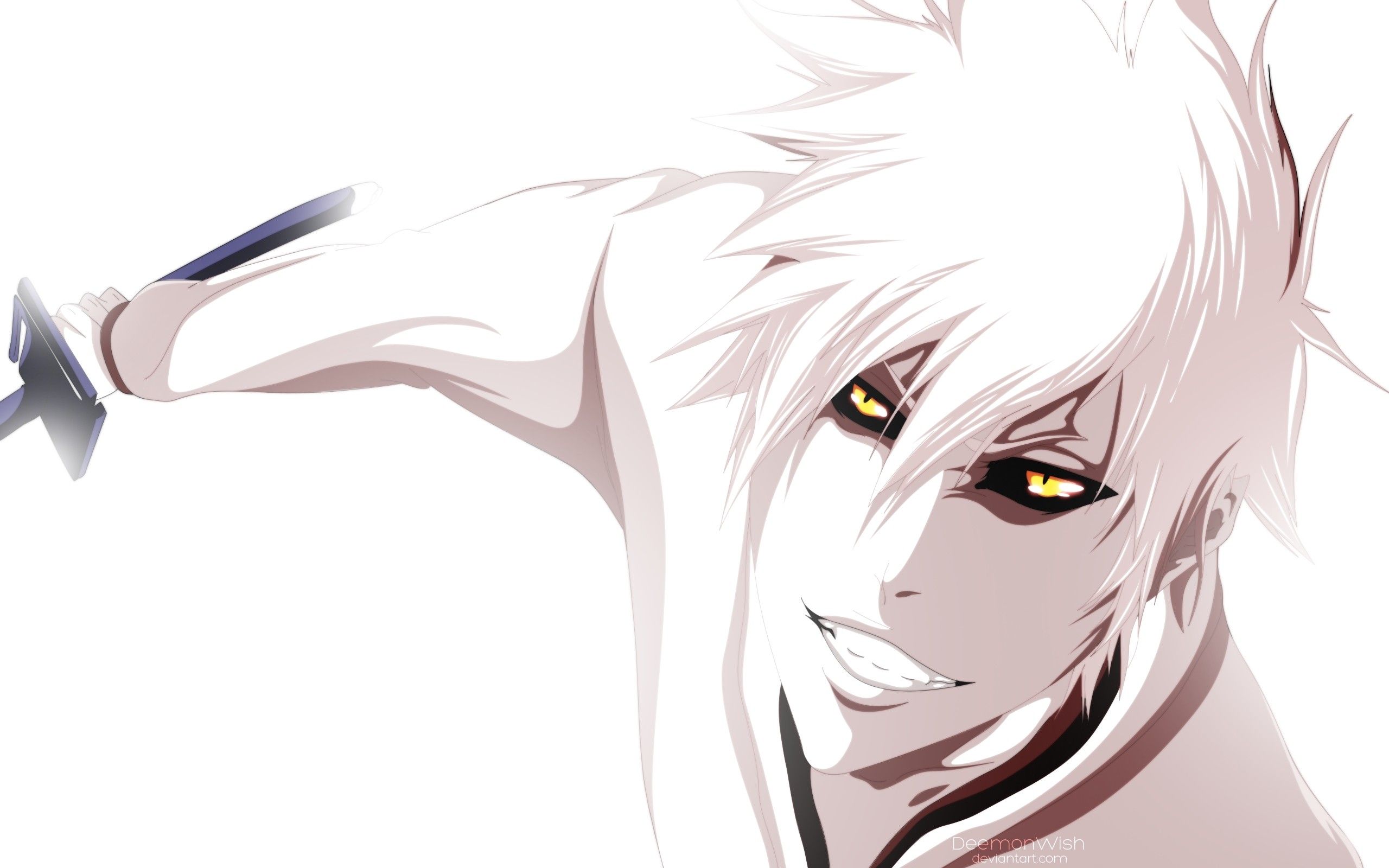Bleach, Kurosaki Ichigo, yellow eyes .sf.co.ua