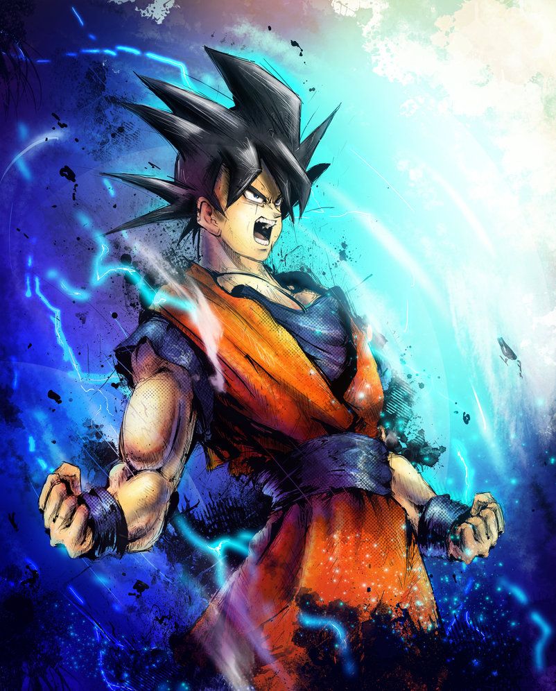 Goku Fan Art Wallpaper Hdwalpaperlist.com