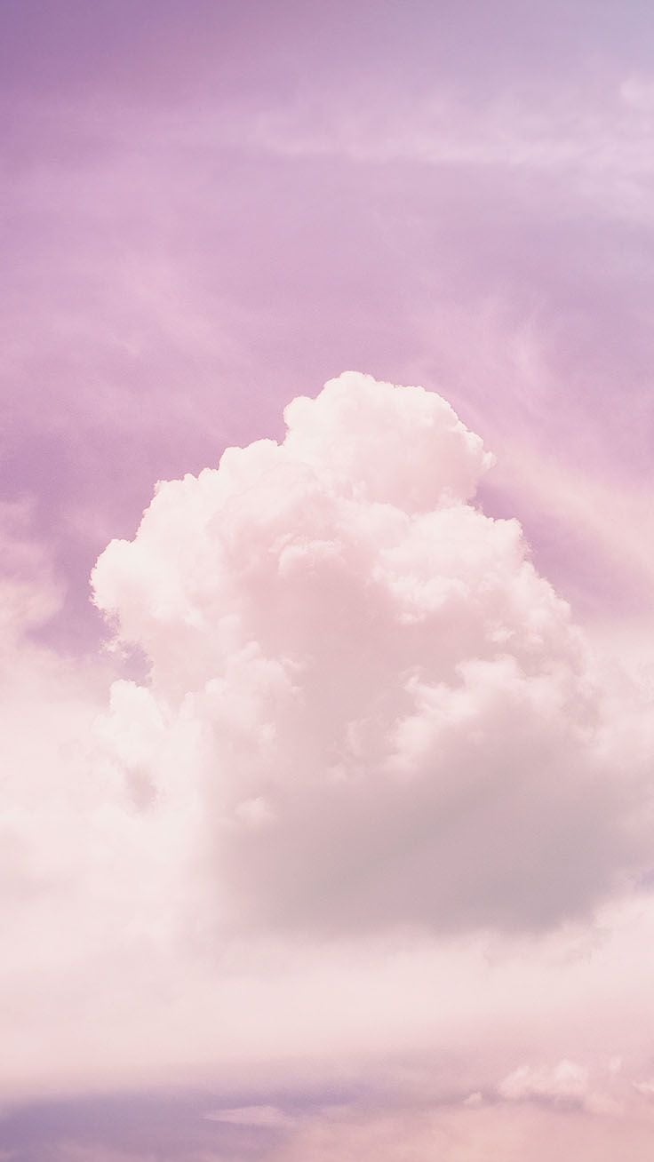 Pastel Purple Clouds Wallpaperwalpaperlist.com