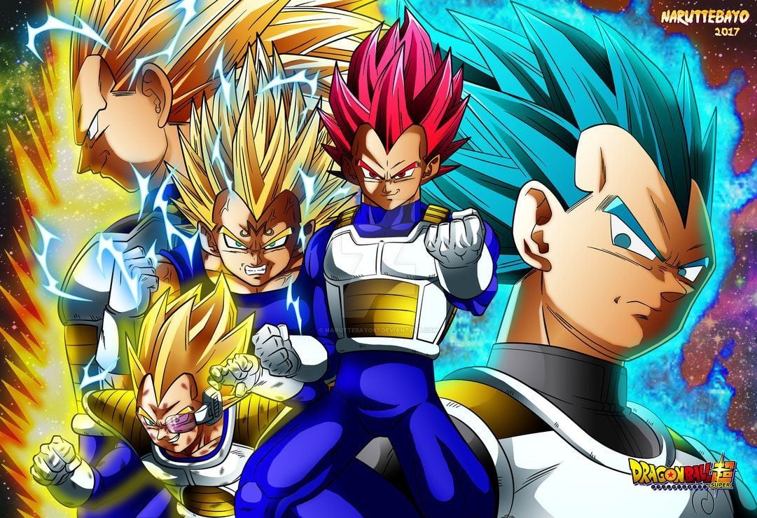 Vegeta All Forms Wallpaper Free Vegeta All Forms Background