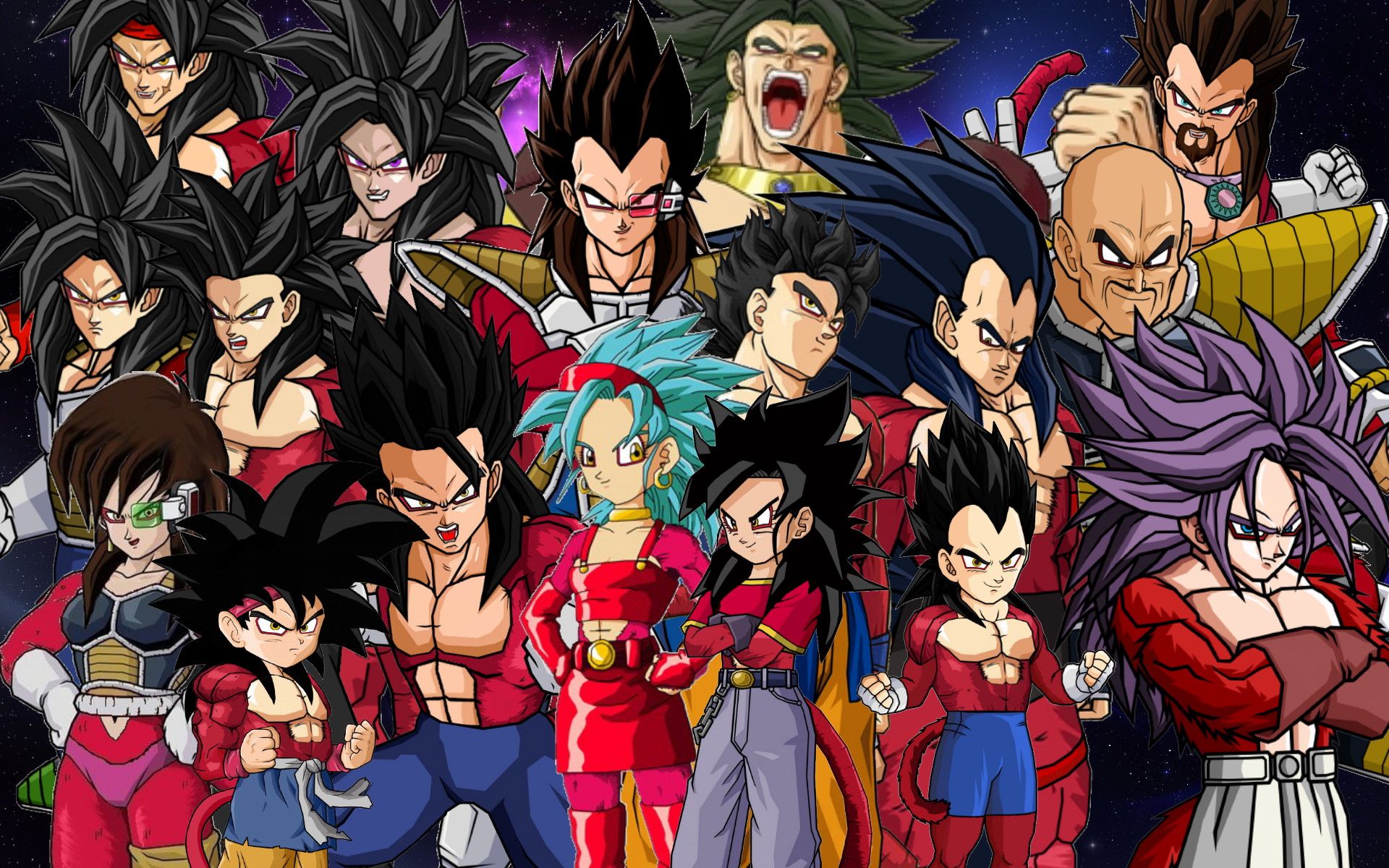 Vegeta All Forms Wallpapers Wallpaper Cave