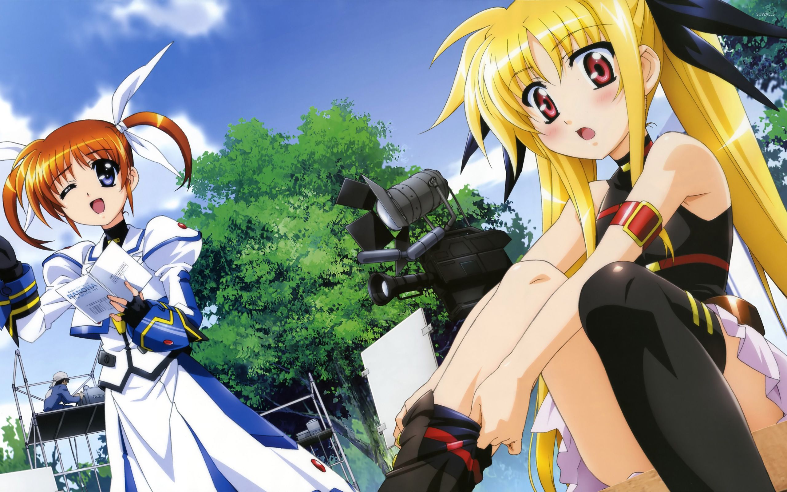 Magical Girl Lyrical Nanoha Wallpapers Wallpaper Cave