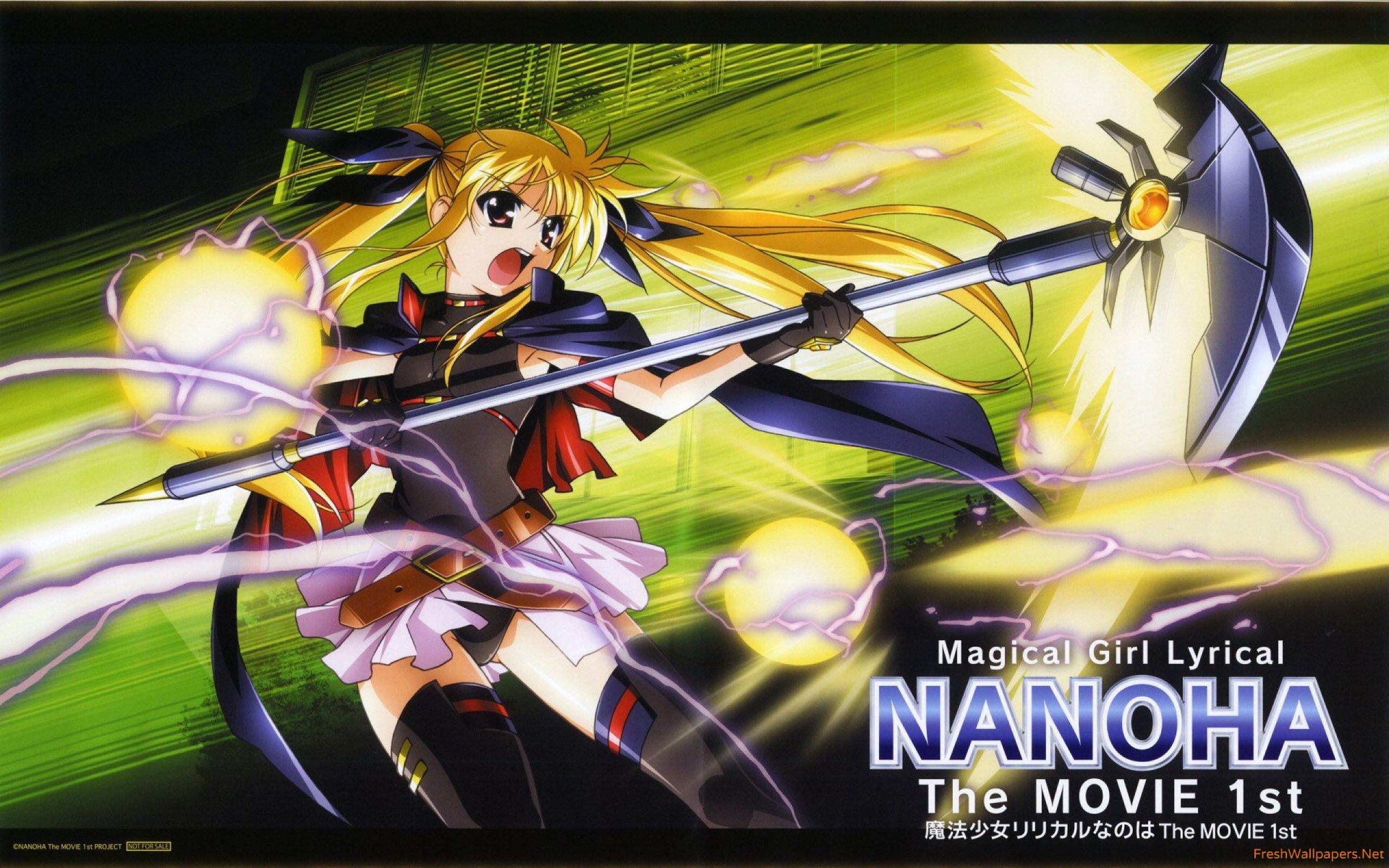 Magical Girl Lyrical Nanoha Strikers .freshwallpaper.net