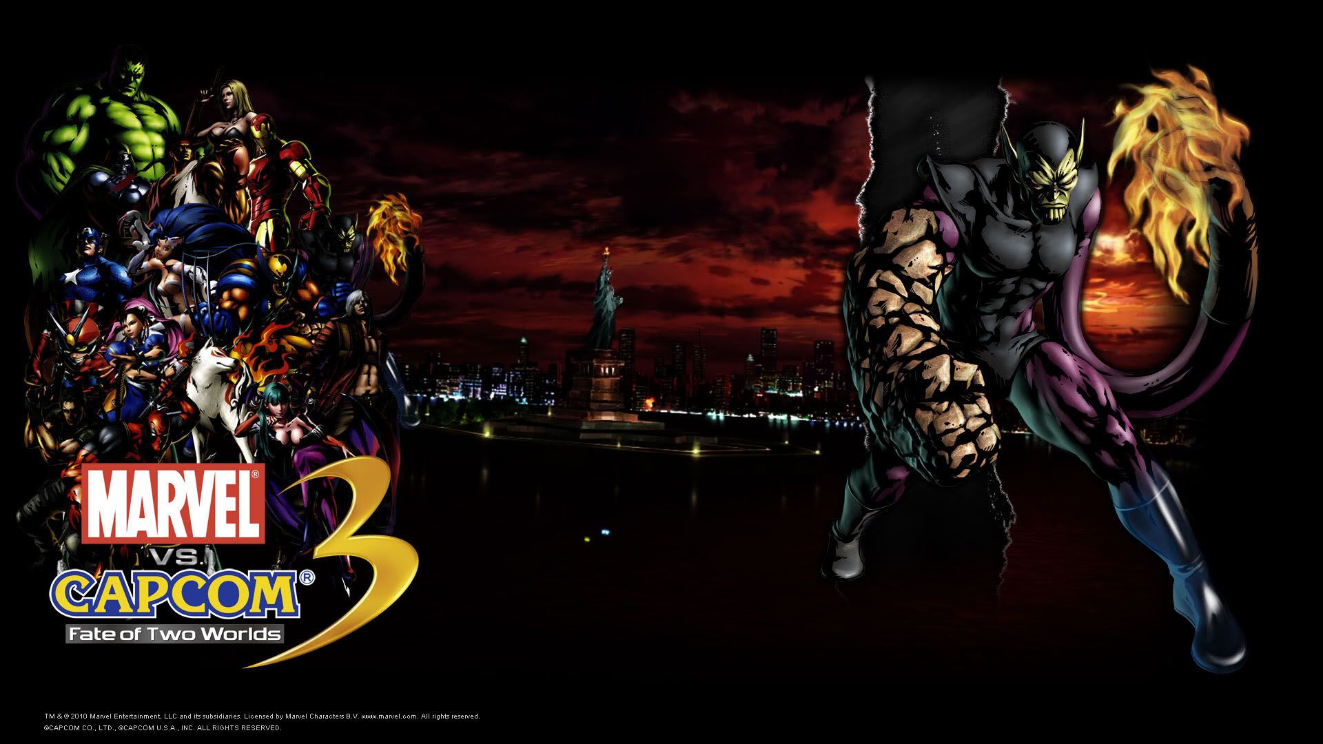 Super Skrull Vs Capcom 3 Wallpaperayay.co.uk