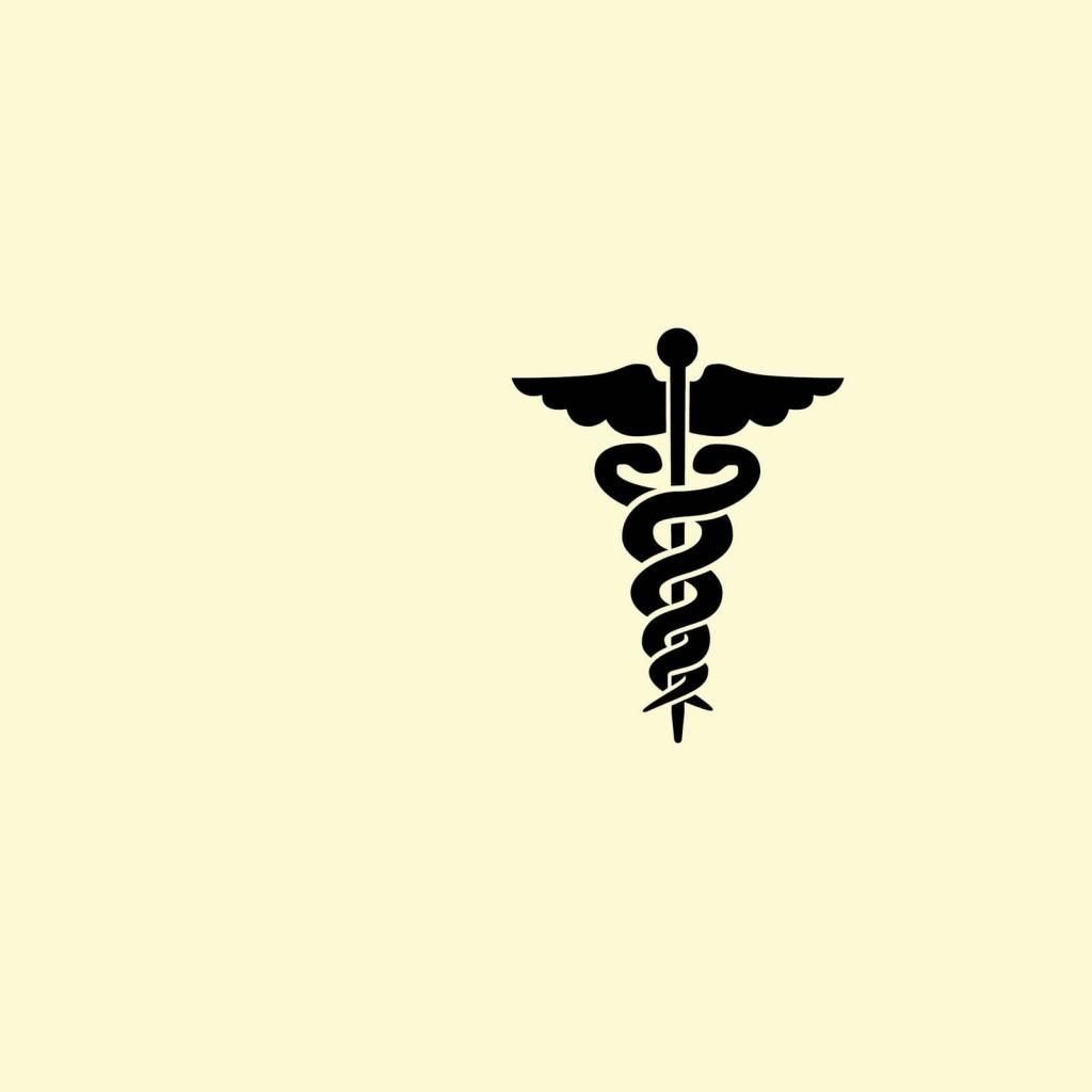 Abstract Medical Background With Caduceus Medical Symbol. Royalty-Free  Stock Image - Storyblocks