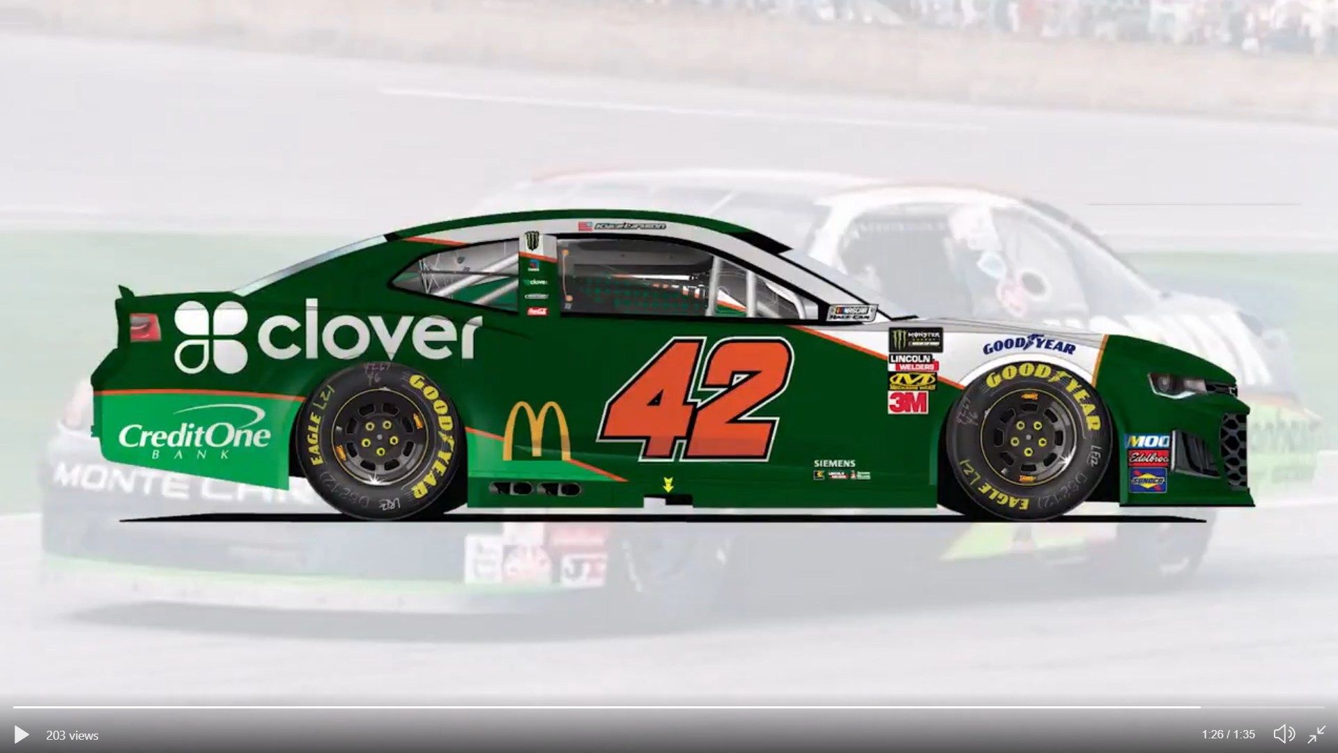 Iconic No. 41 at Darlington .tobychristie.com