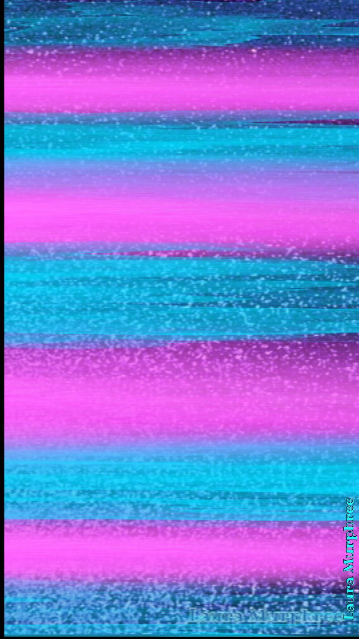 hot pink and blue wallpaper