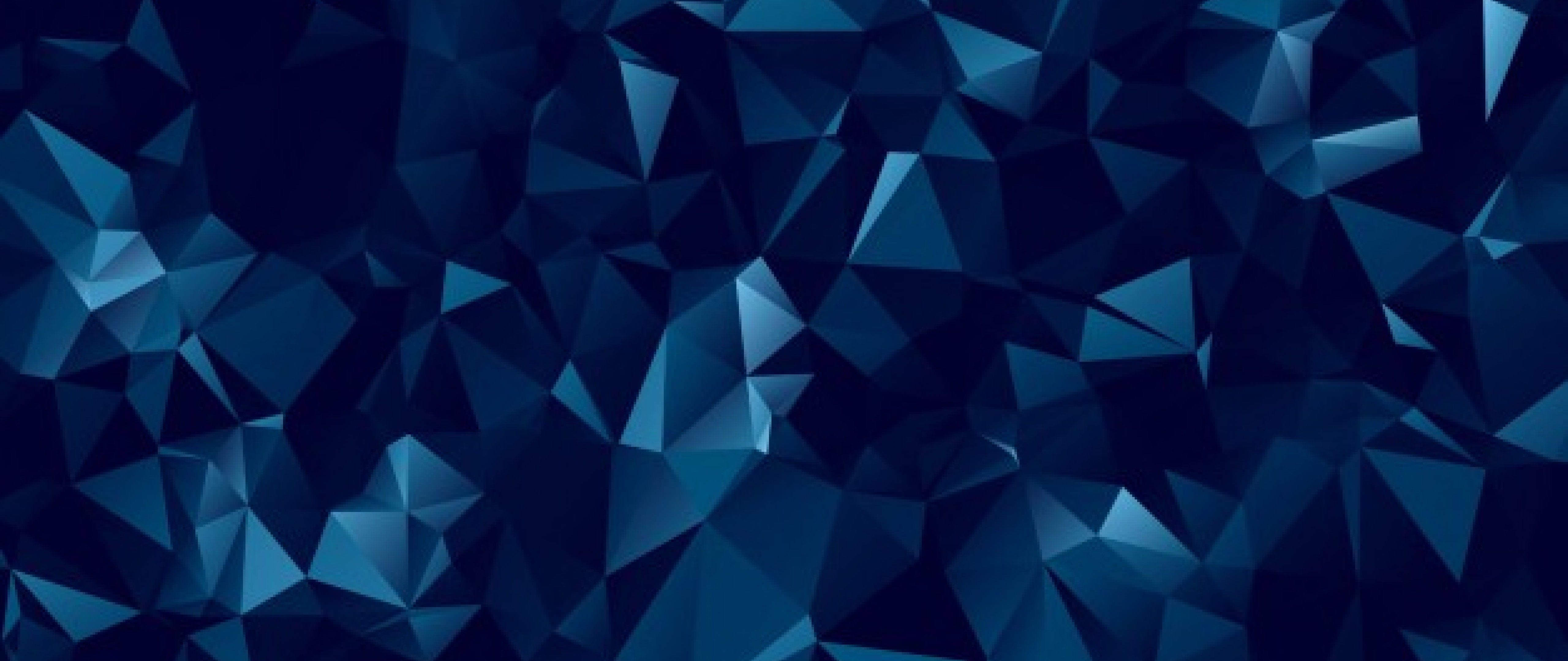Dark blue polygonal HD Wallpaper 4K .wallpaper.net