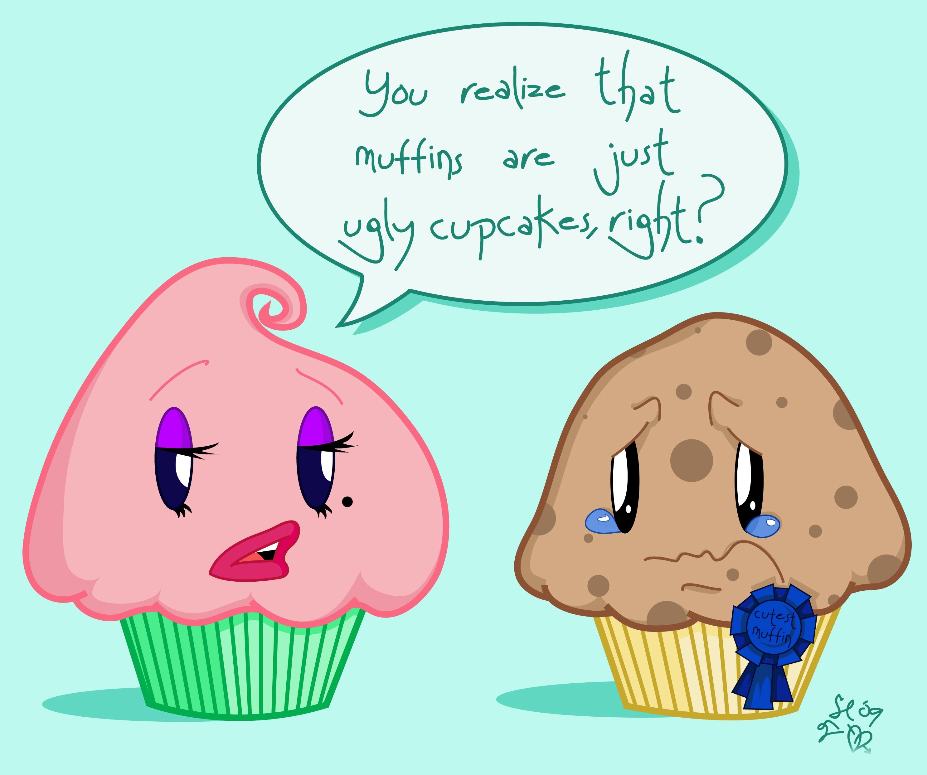 Cute Cartoon Cupcakes .line.17qq.com