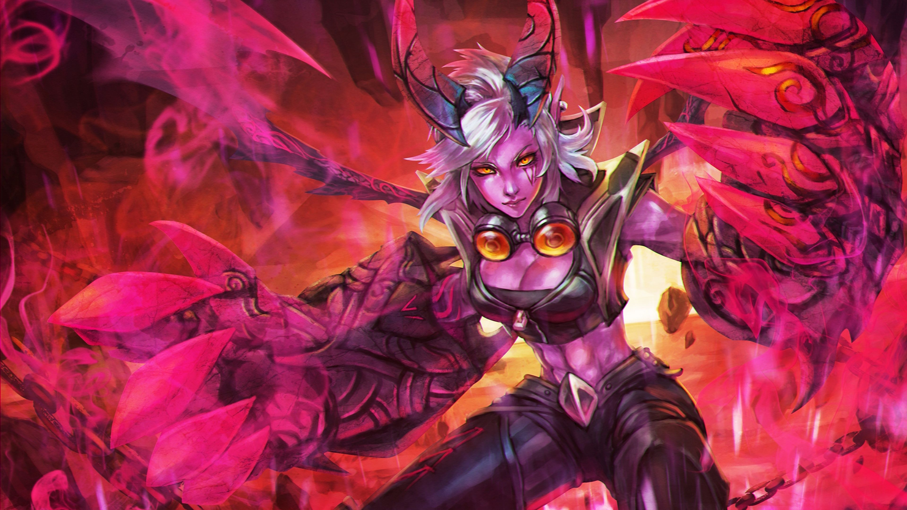 Desktop Wallpaper LOL demon warrior .1zoom.me