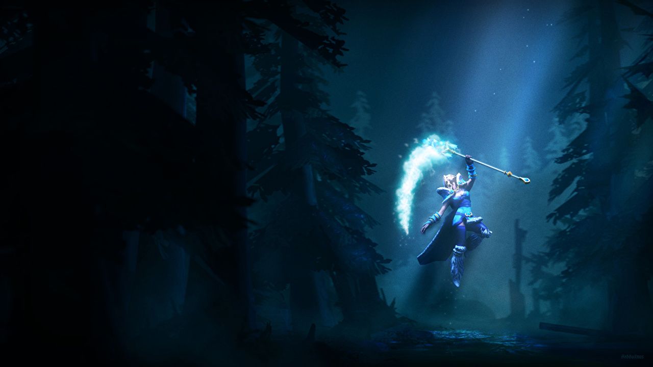 Crystal Maiden sorcery Mage Staff Fantasy1zoom.net