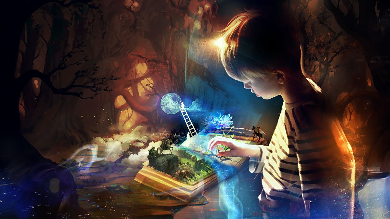 Magic Books Wallpaperwallpaper.dog