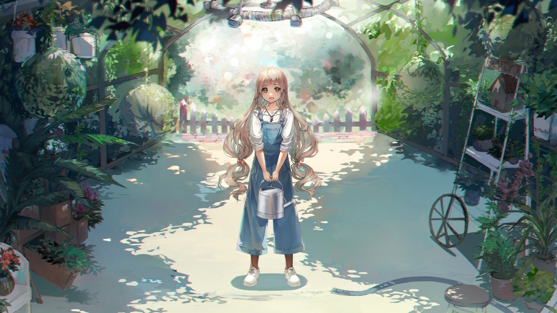 Download 1920x1080 Anime Girl .wallpapermaiden.com