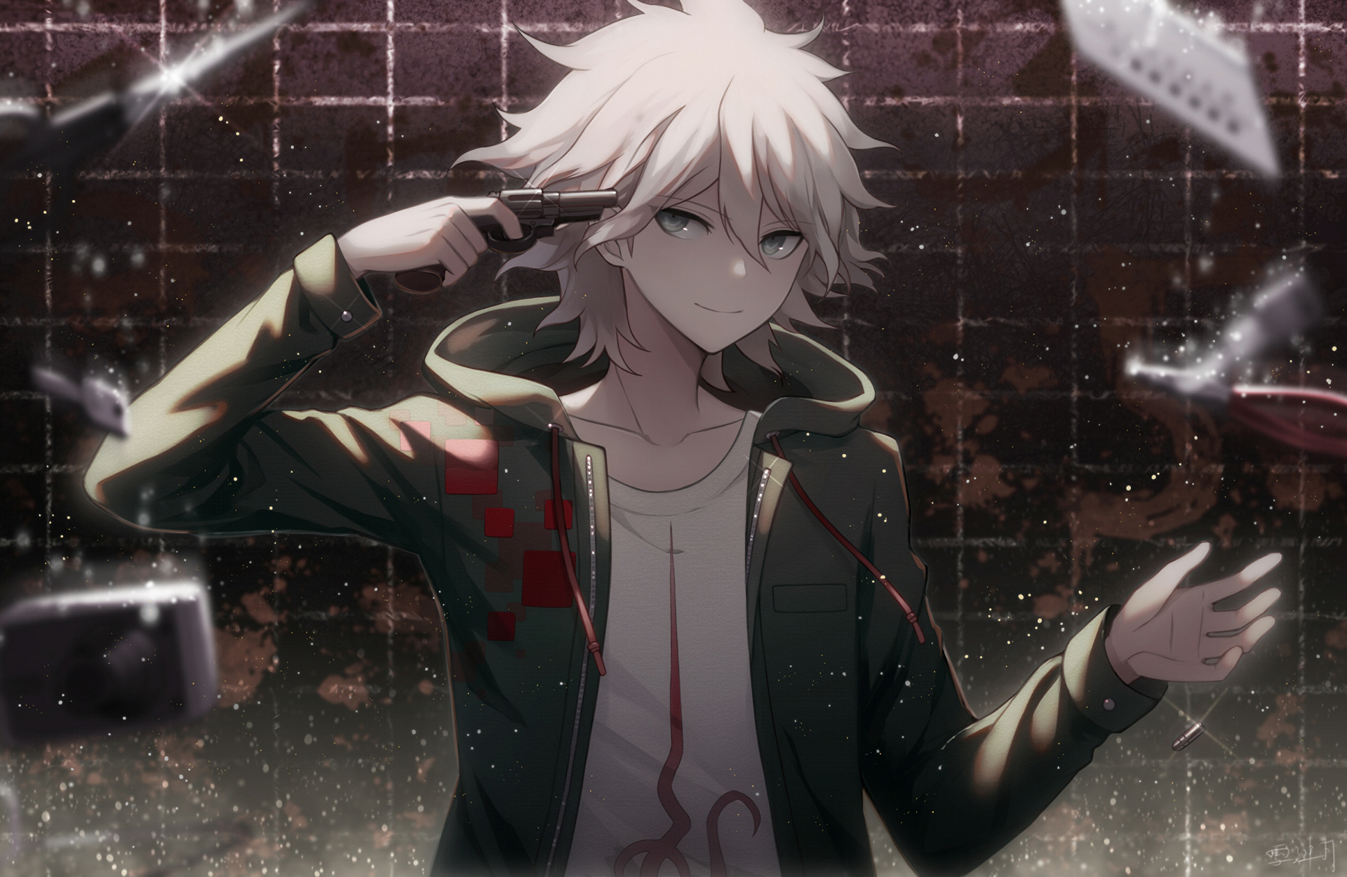 Nagito Komaeda Wallpaper Free .wallpaperaccess.com