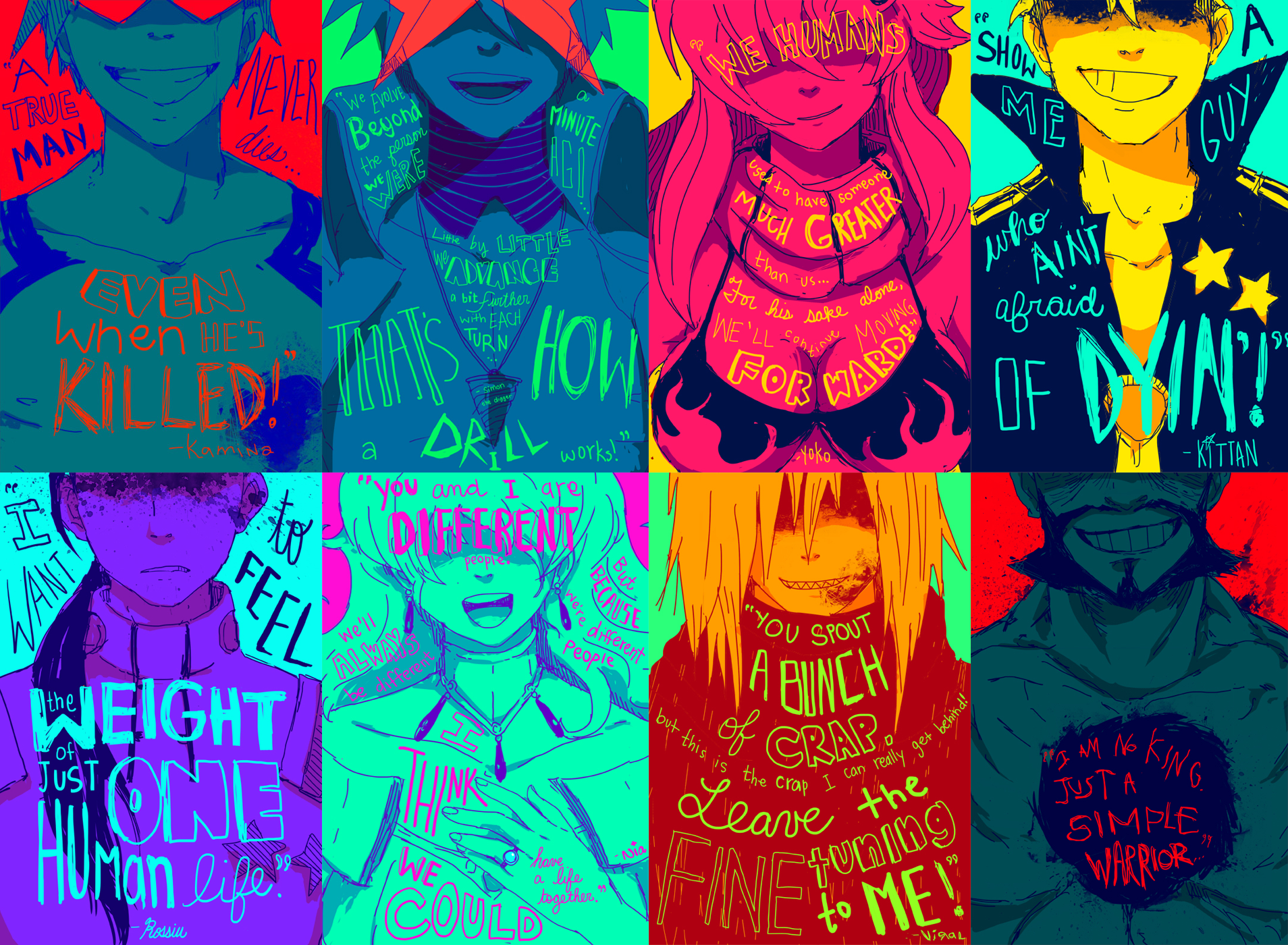 Tengen Toppa Gurren Lagann Computer .ar.com