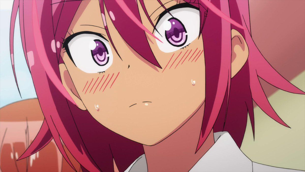 bokuben_anime Uruka Takemoto Blushes .twitter.com