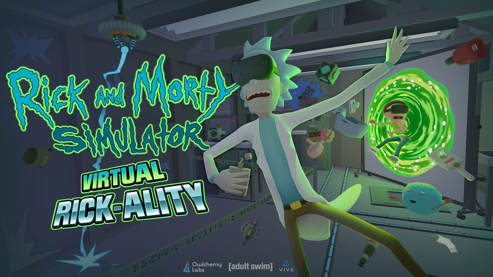 Hilarious Rick and Morty VR Gameuploadvr.com