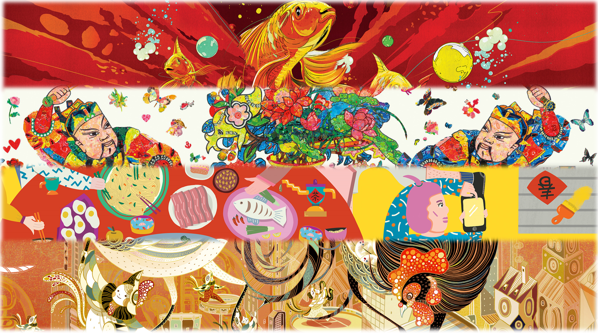 Apple prepared new year gift wallpaper .beststory.technewsinchina.com