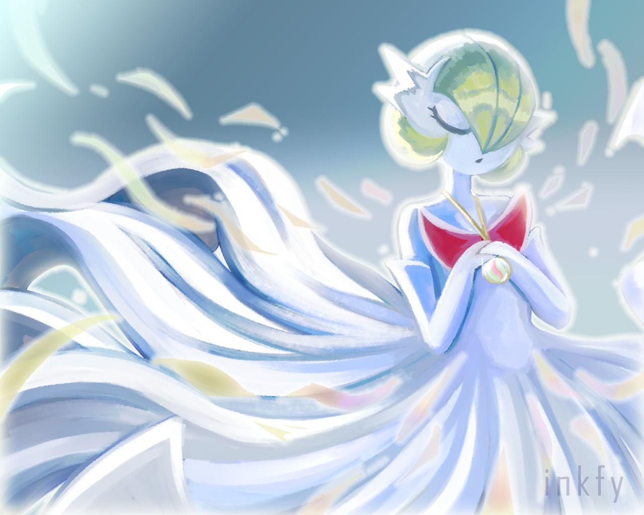 Mega Gardevoir (By Inkfy), Gardevoirreddit.com