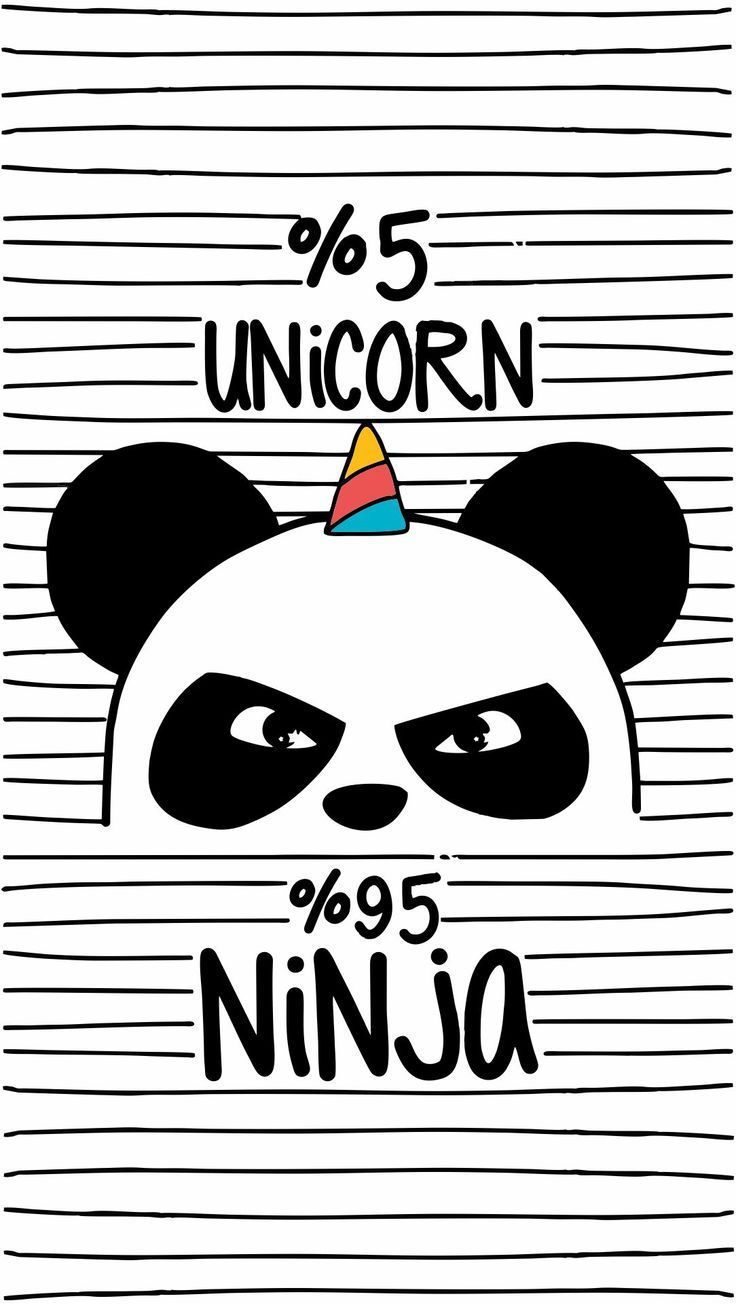 humorous Panda Unicorn wallpaper .com