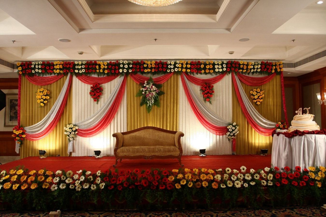 Wedding stage decorations .com
