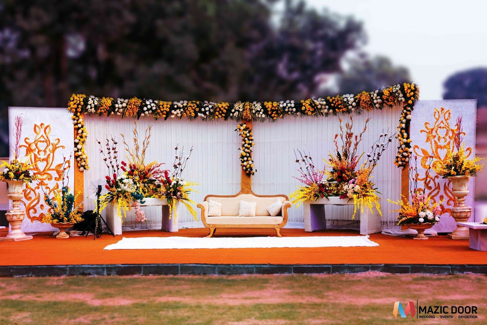 Wedding Stage Background