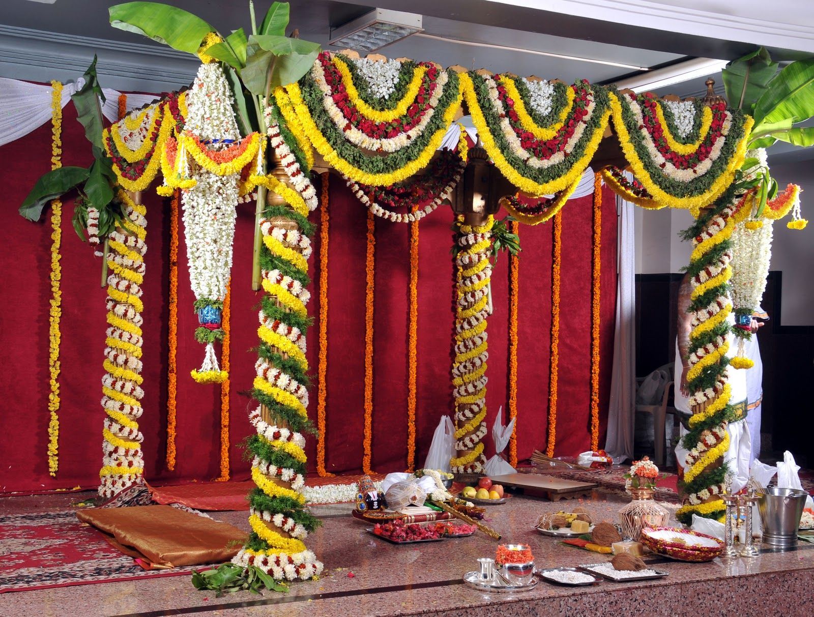 South indian wedding mandap designs .com