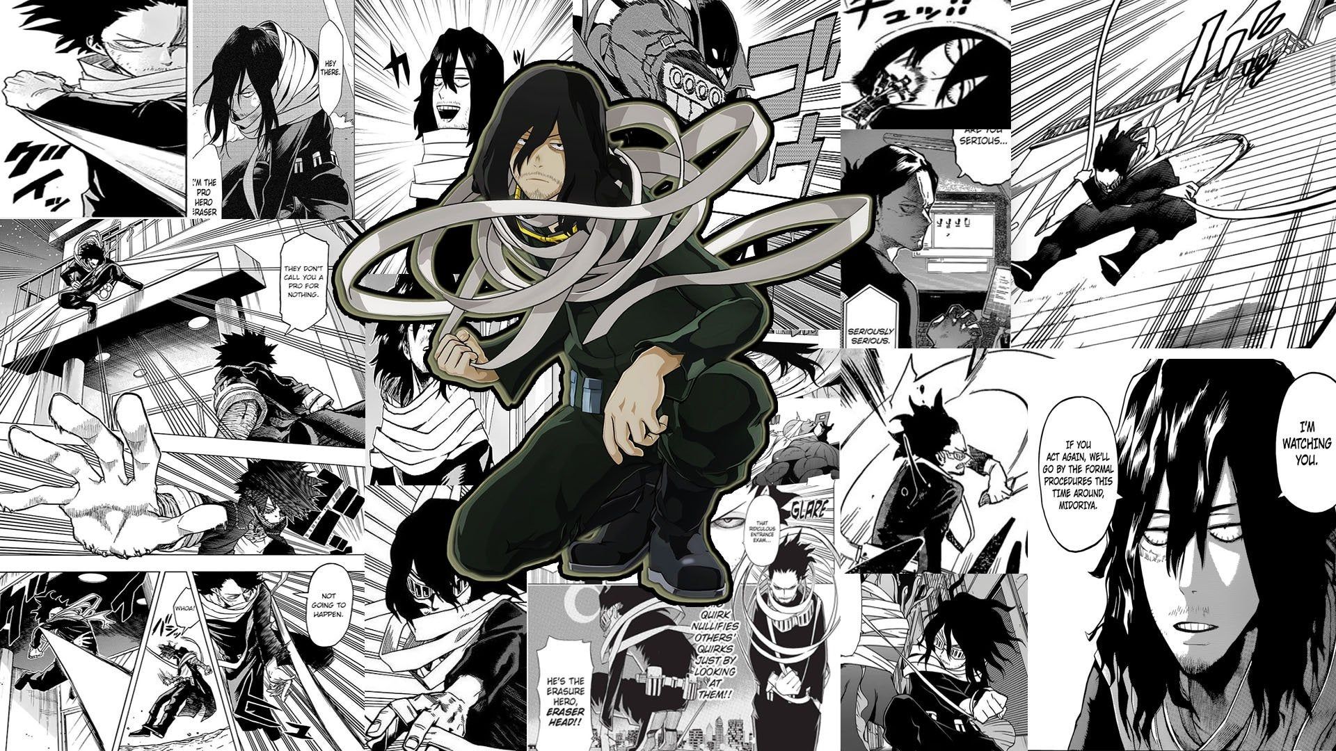 Aizawa (Eraserhead) Manga Wallpaper .reddit.com