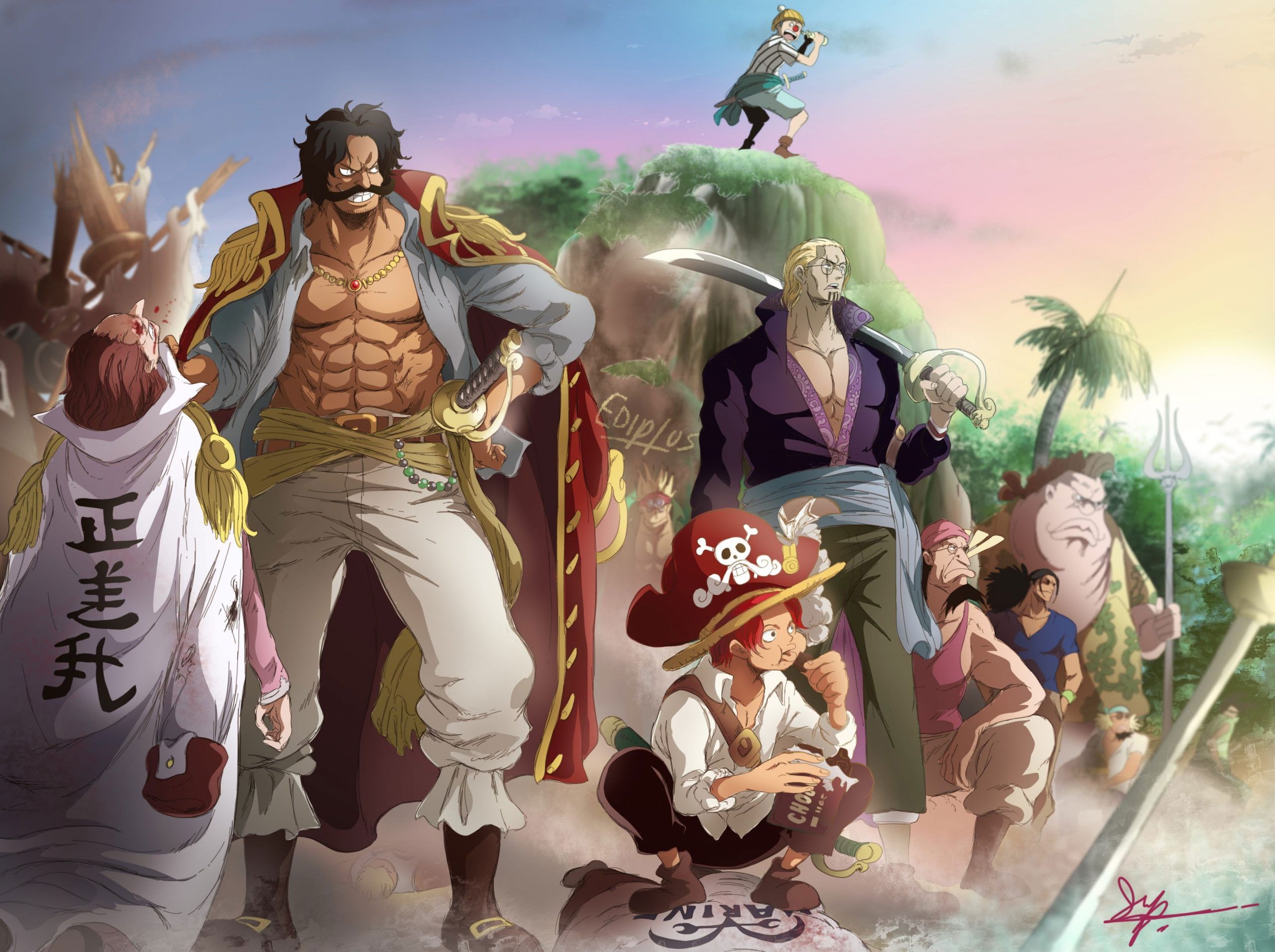 One Piece wallpaper, Buggy (One Piece), Crocus (One Piece), Gol D. Roger • Wallpaper For You HD Wallpaper For Desktop & Mobile