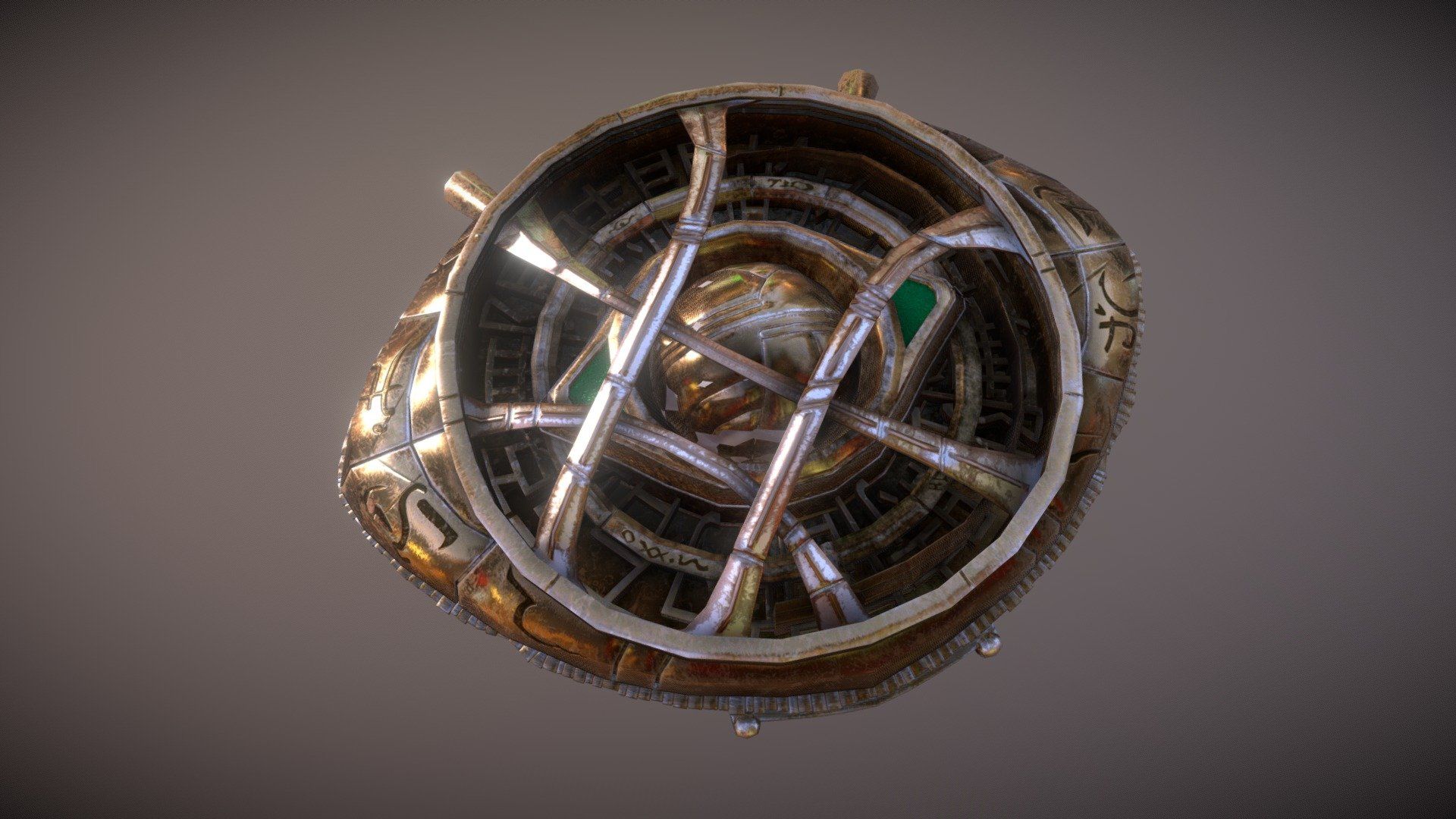 Eye Of Agamotto model by de Mravi .sketchfab.com