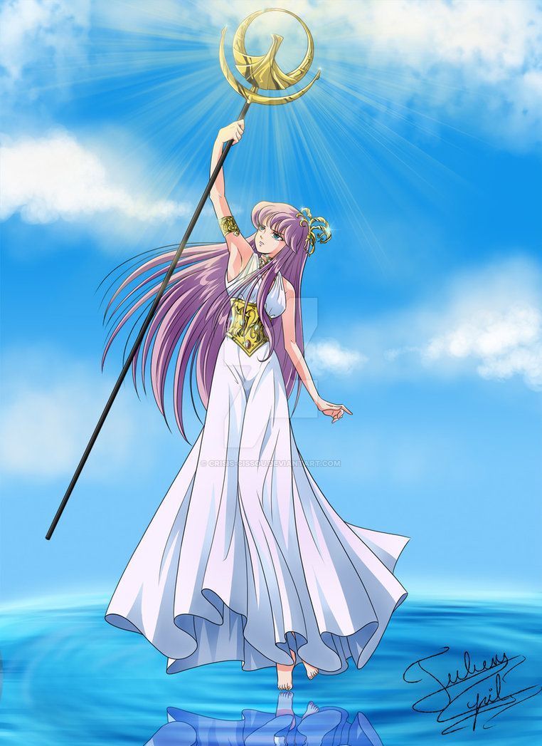Goddess Athena Saori Kido Saint Seiya .com