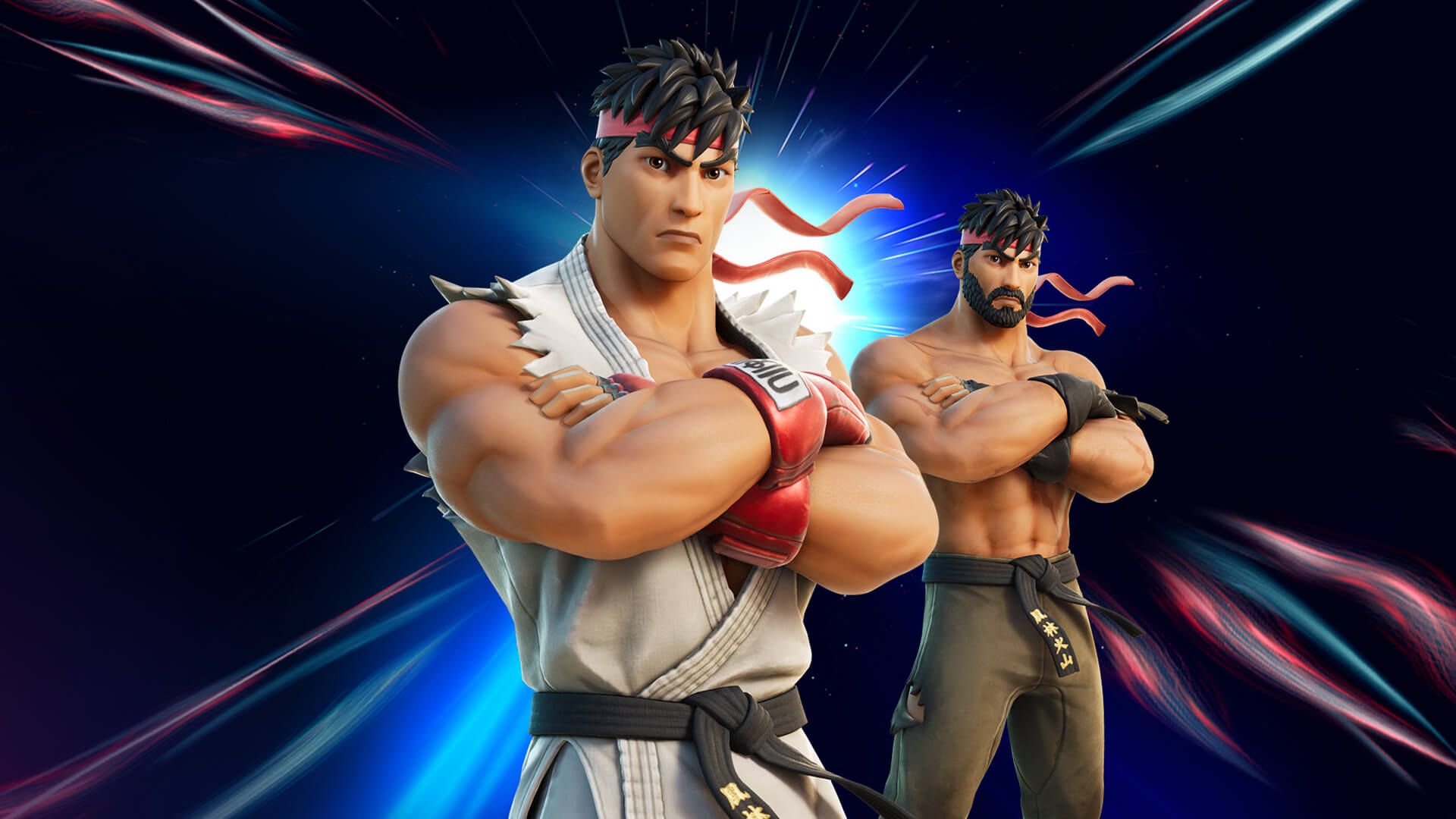 Street Fighter's Ryu And Chun Li Square .epicgames.com