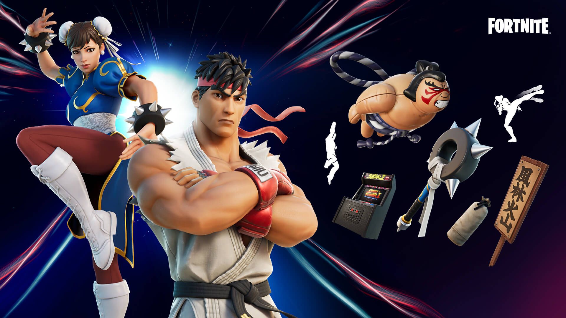 Ryu And Chun Li Square Off In Fortniteepicgames.com