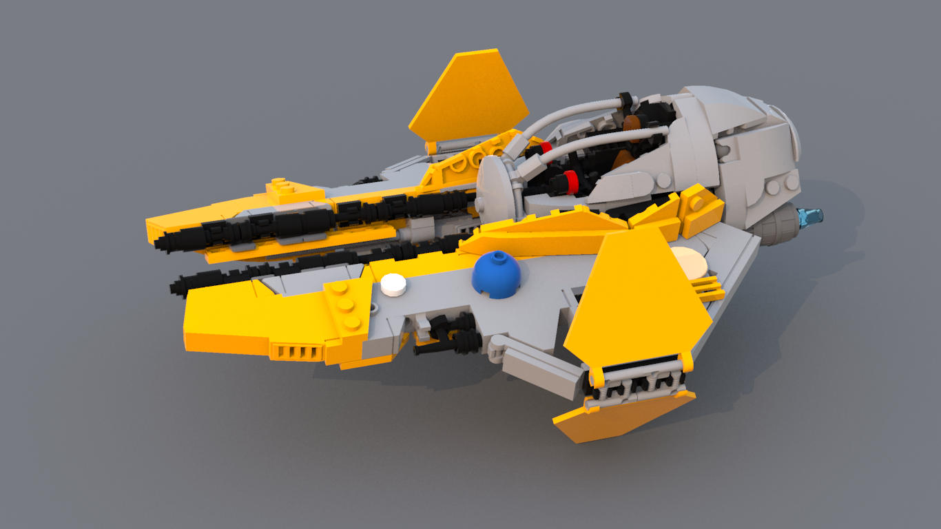 LEGO Jedi Starfighter [MOC]
