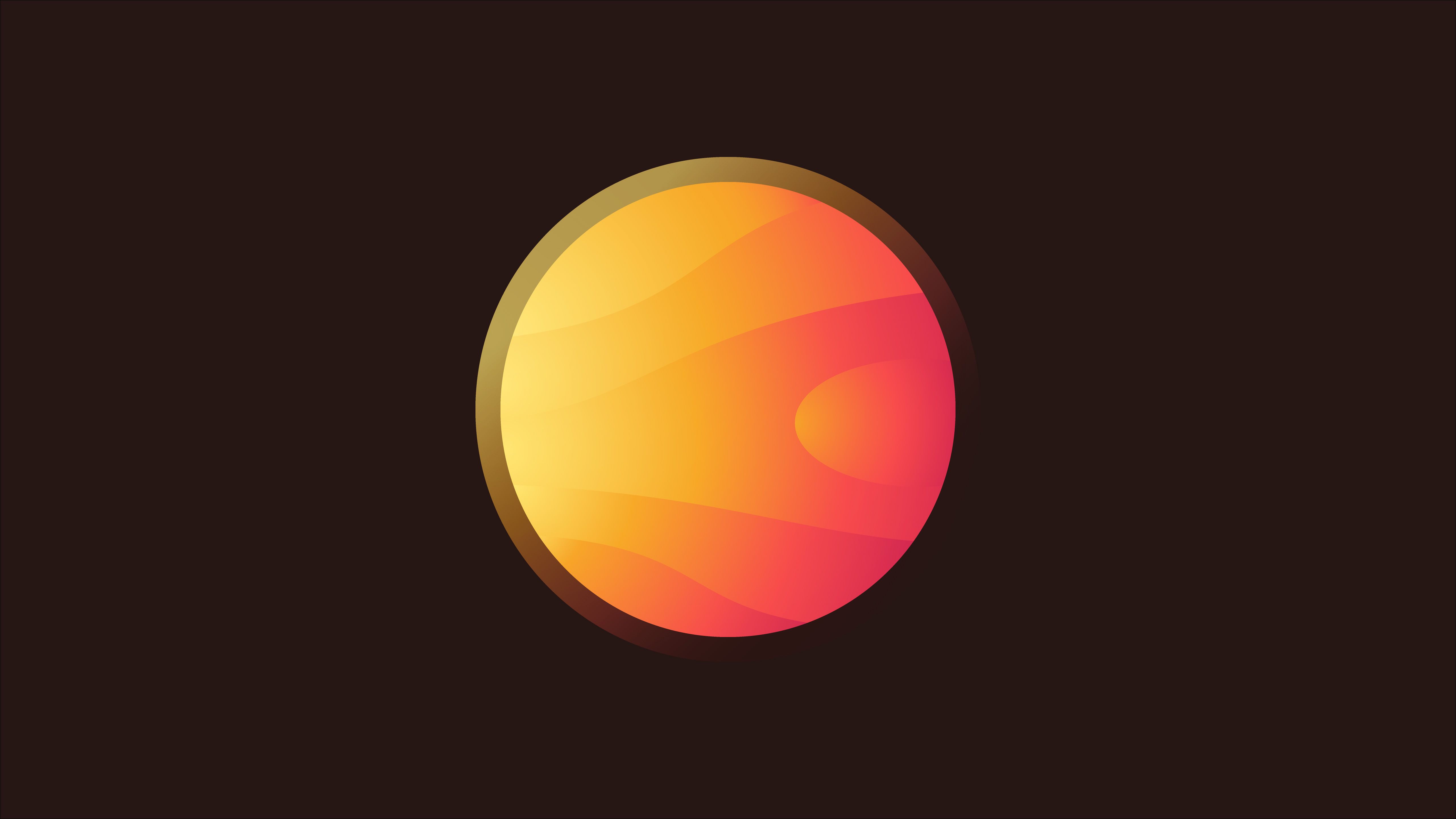 5k Sun Planet Minimalist, HD Artist, 4k Wallpaper, Image, Background, Photo and Picture
